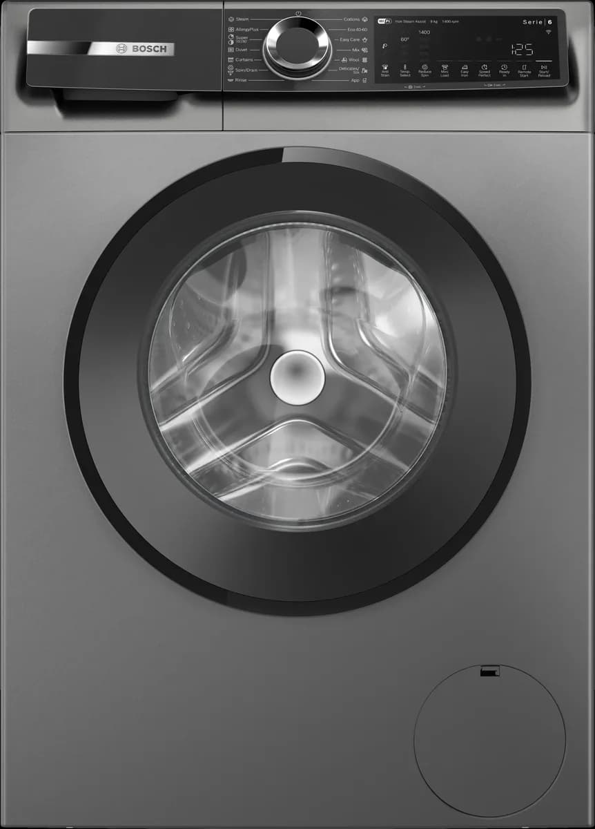 Bosch WGK244ZRME Алдыңкы жактан жүктөлүүчү кир жуугуч машина