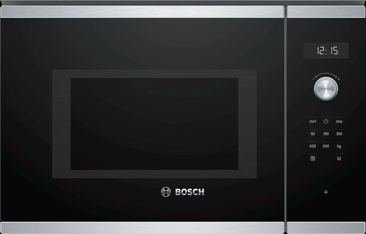Bosch встроенная микроволновая печь 59 x 38 см Нержавеющая сталь
