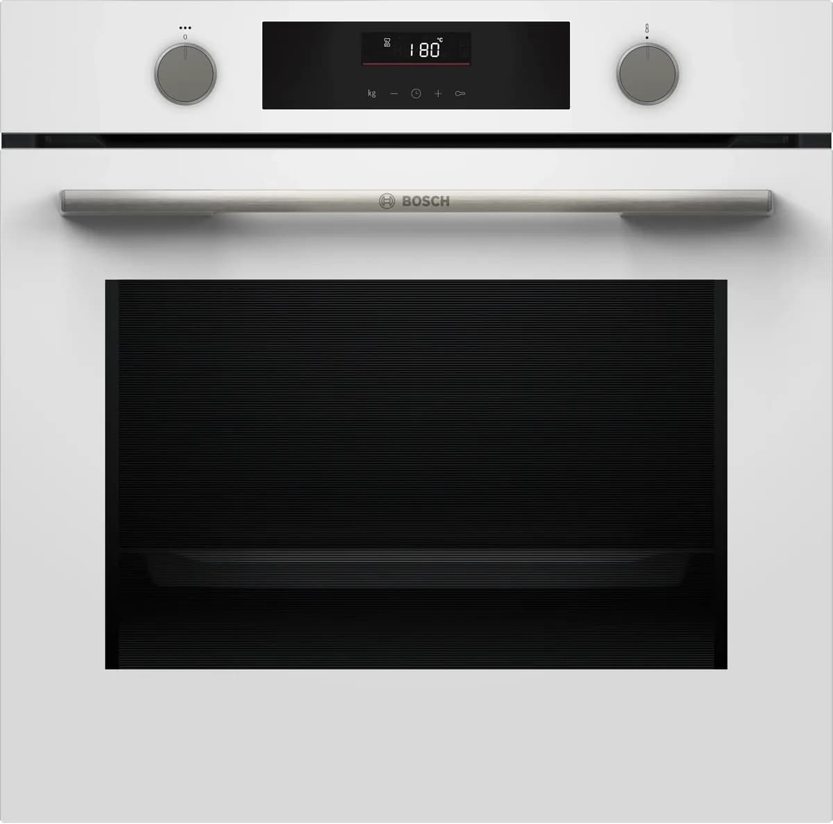 Встраиваемый духовой шкаф-пароварка Bosch, 60 x 60 см, белый