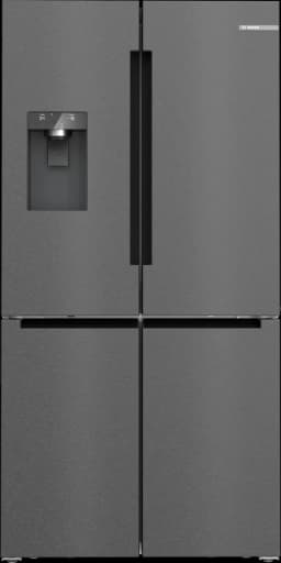 Bosch холодильник French Door 183 x 90.5 см, Total No Frost, черная сталь