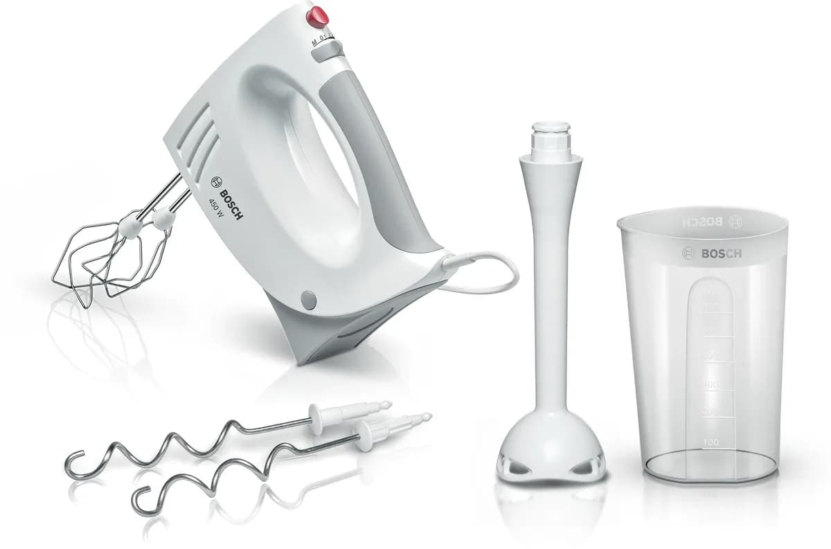 Bosch миксер 450 Вт Белый, серый