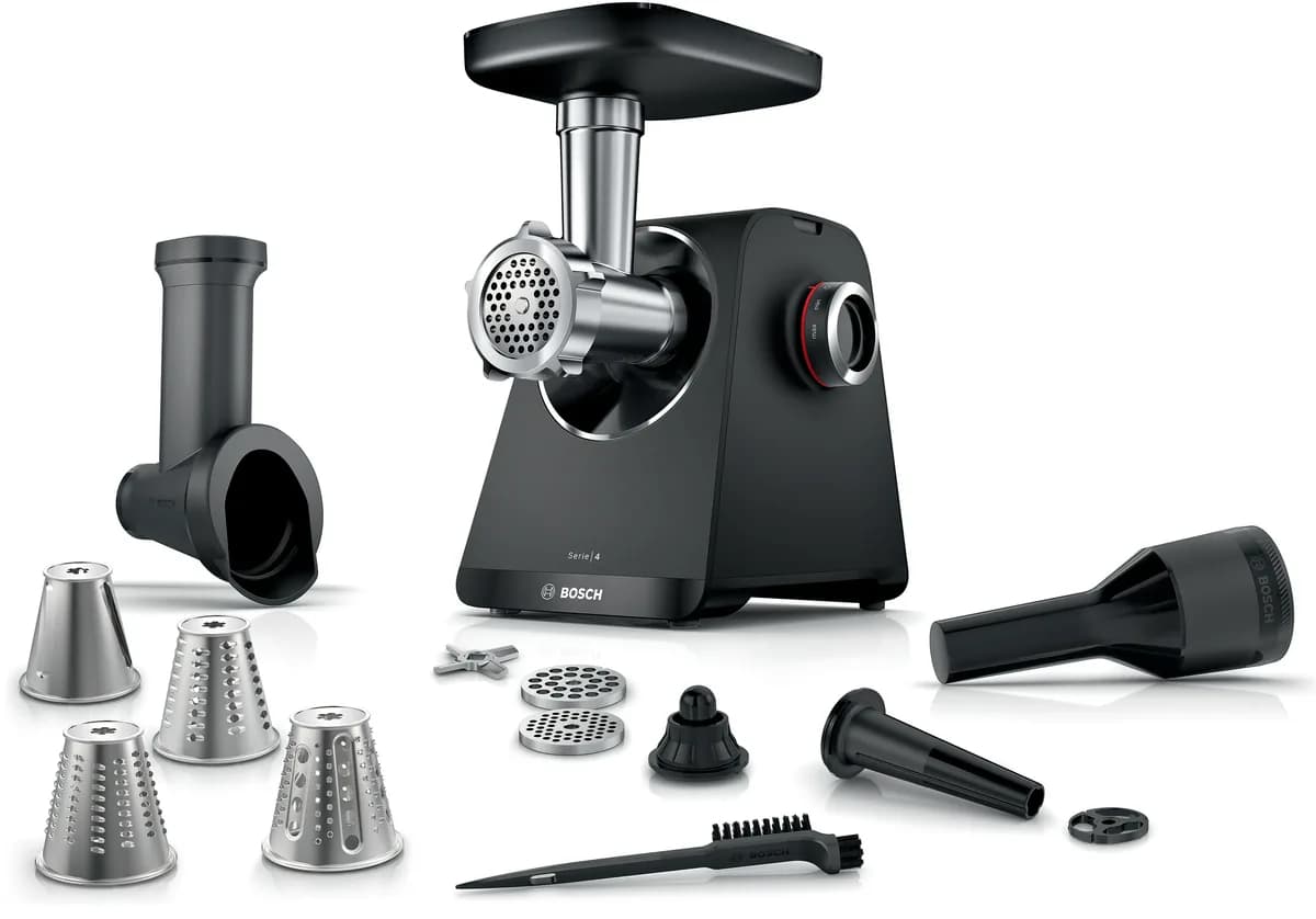Bosch мясорубка MultiPower 1900 Вт Черный