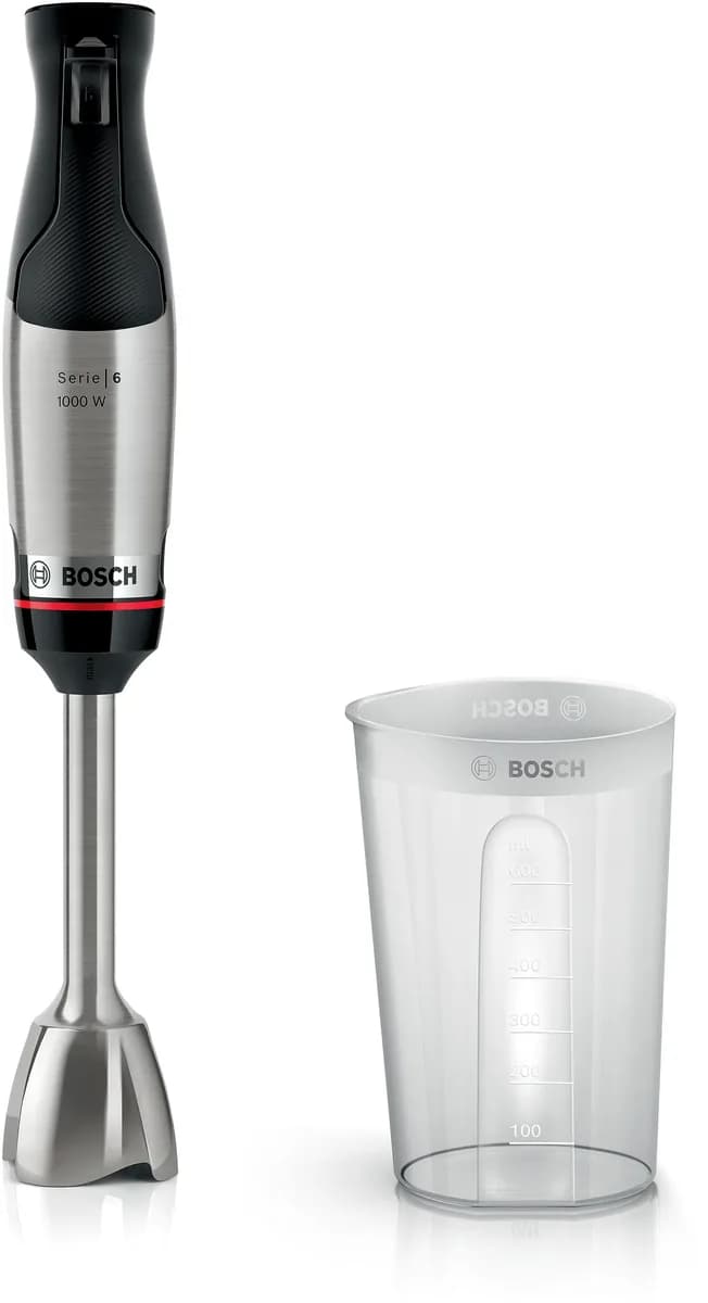 Погружной блендер Bosch ErgoMaster Serie 6, нержавеющая сталь, 1000 Вт