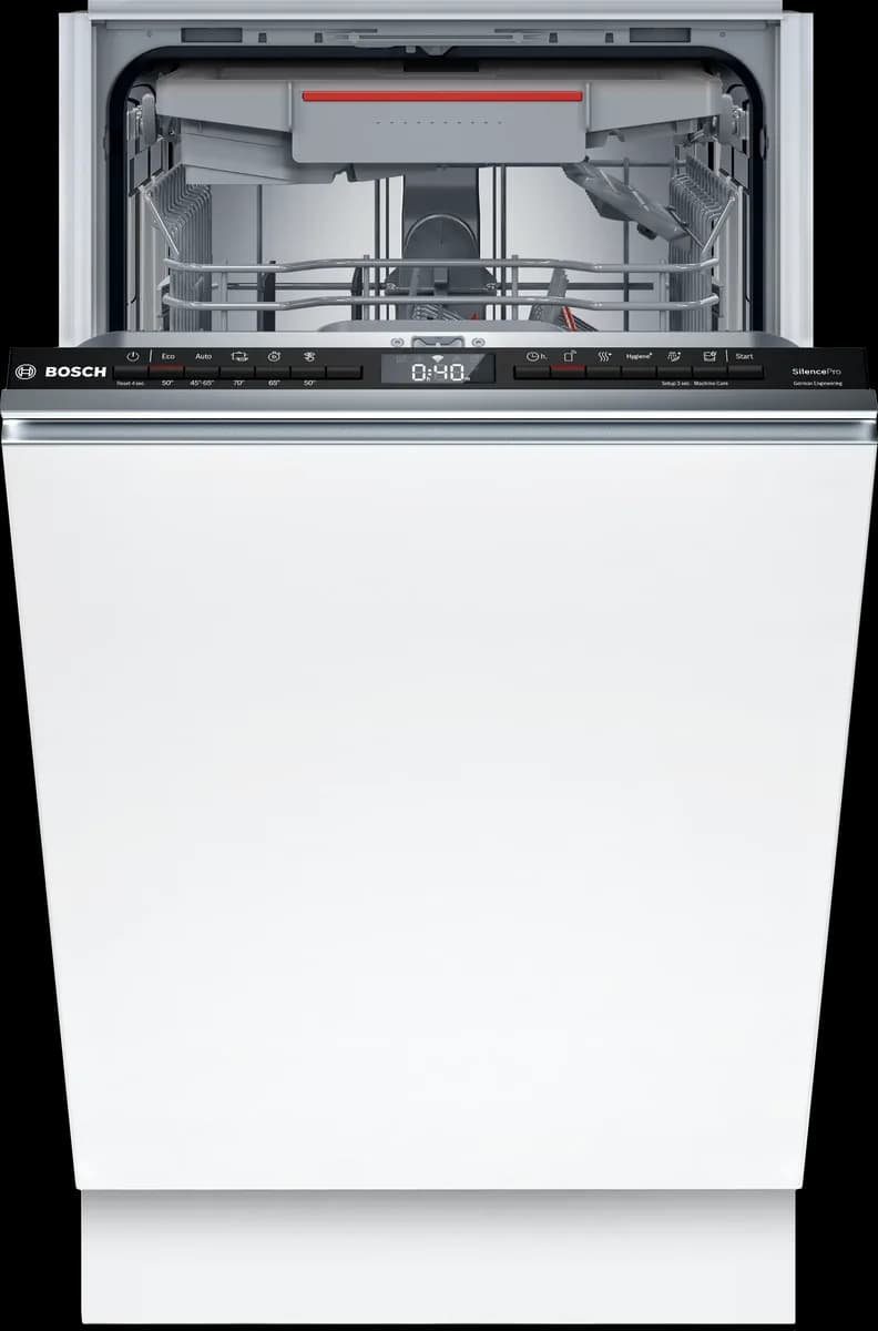 Толук орнотулуучу идиш жуугуч машина Bosch 45 см