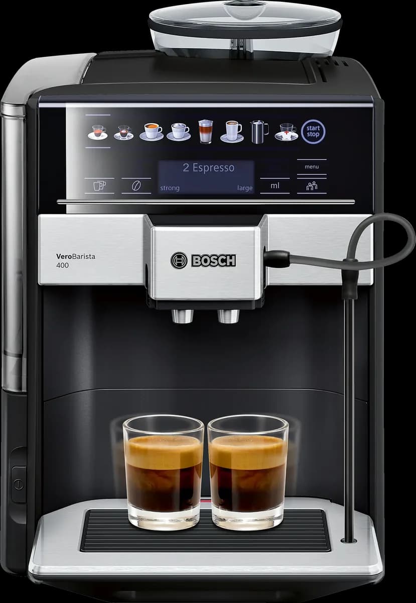 Bosch автоматическая кофемашина Vero Barista 400 Сапфирово-черный металлик