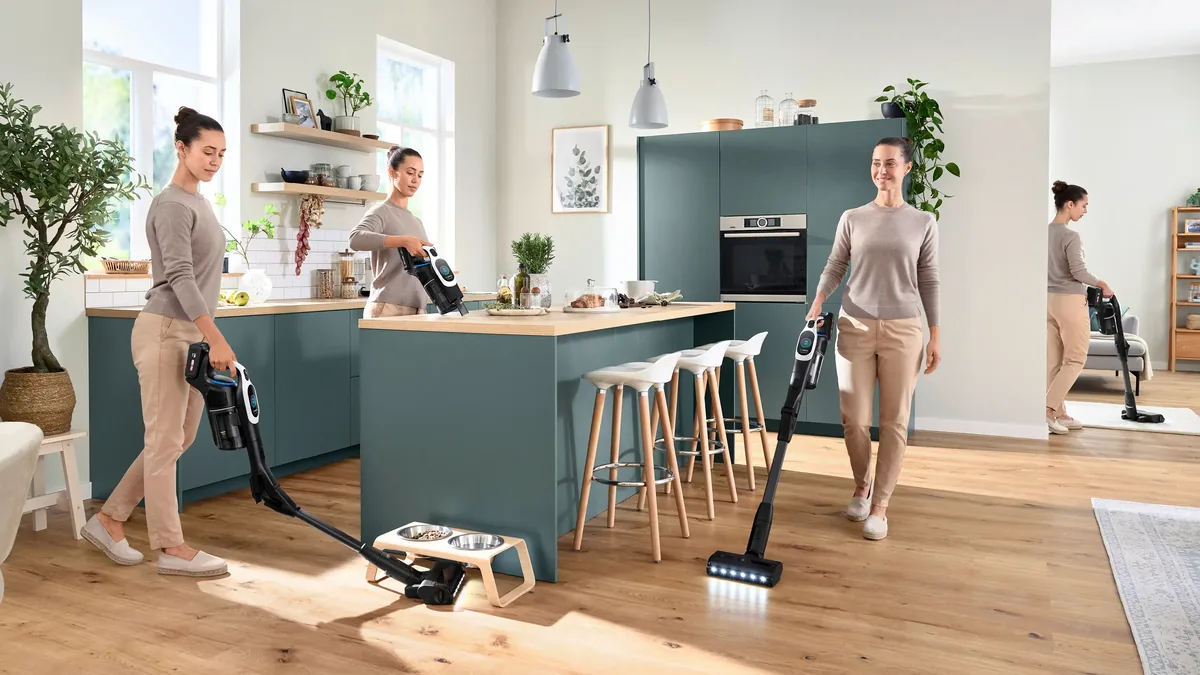Bosch аккумуляторный пылесос Unlimited 10, белый