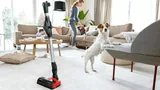 Bosch аккумуляторный пылесос Unlimited 7 ProAnimal, красный