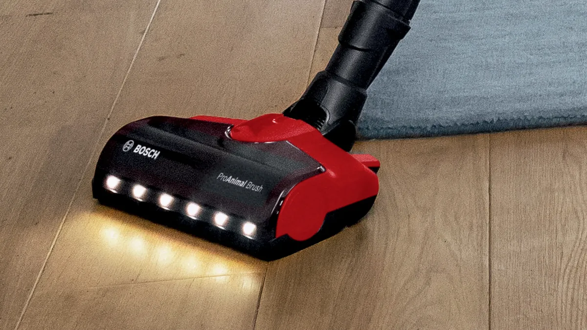 Bosch аккумуляторный пылесос Unlimited 7 ProAnimal, красный