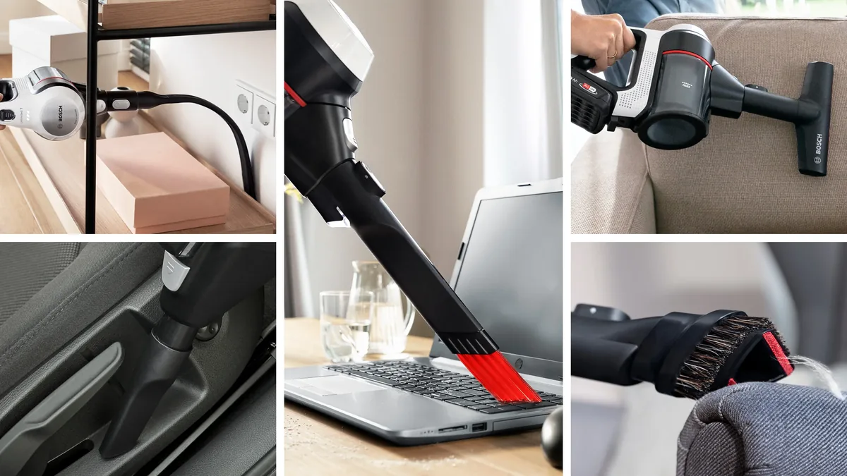 Bosch аккумуляторный пылесос Unlimited 7, белый