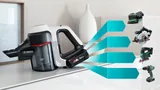 Bosch аккумуляторный пылесос Unlimited 7, белый