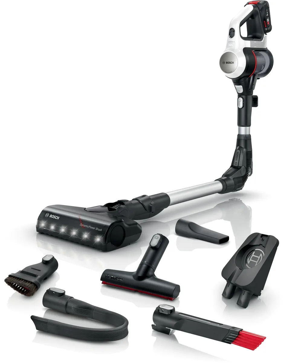 Bosch аккумуляторный пылесос Unlimited 7, белый