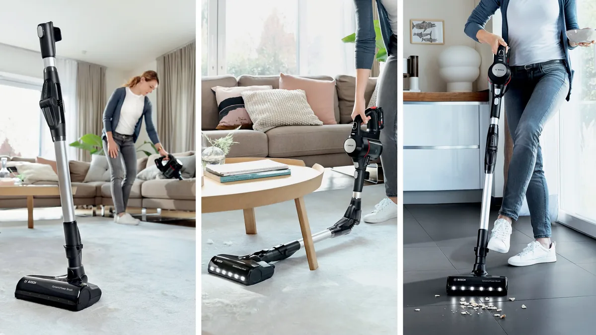 Bosch аккумуляторный пылесос Unlimited 7, черный