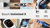 Bosch аккумуляторный пылесос Unlimited 9, белый