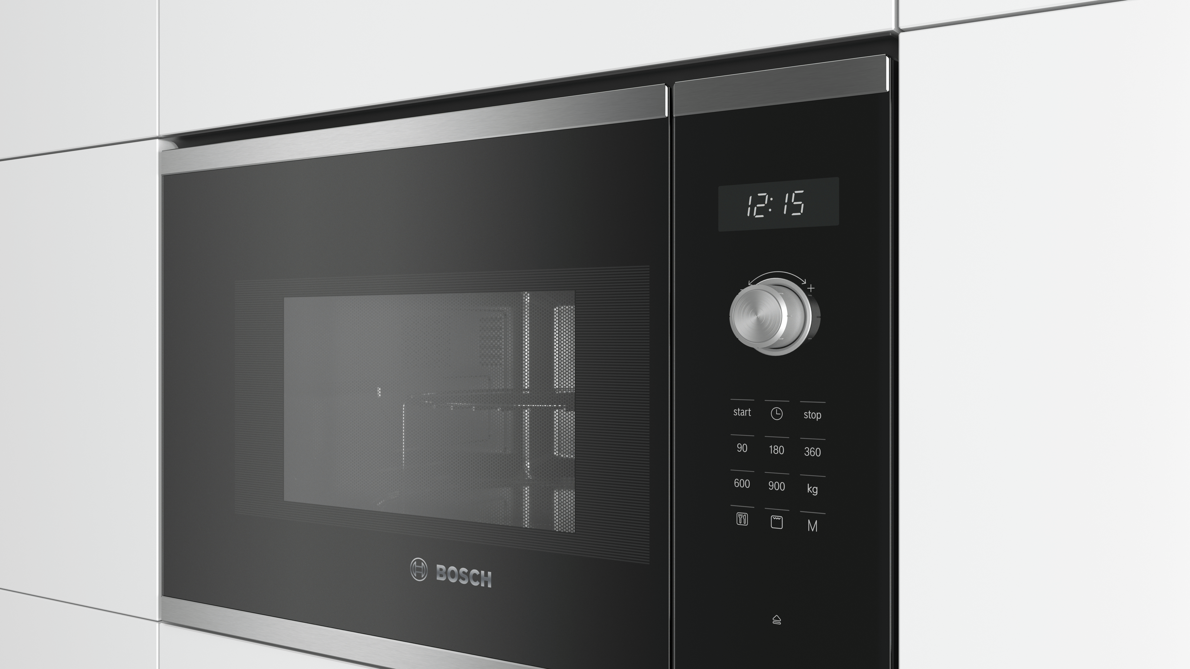 Built-In Microwave with grill 59 x 38 cm Нержавеющая сталь 9
