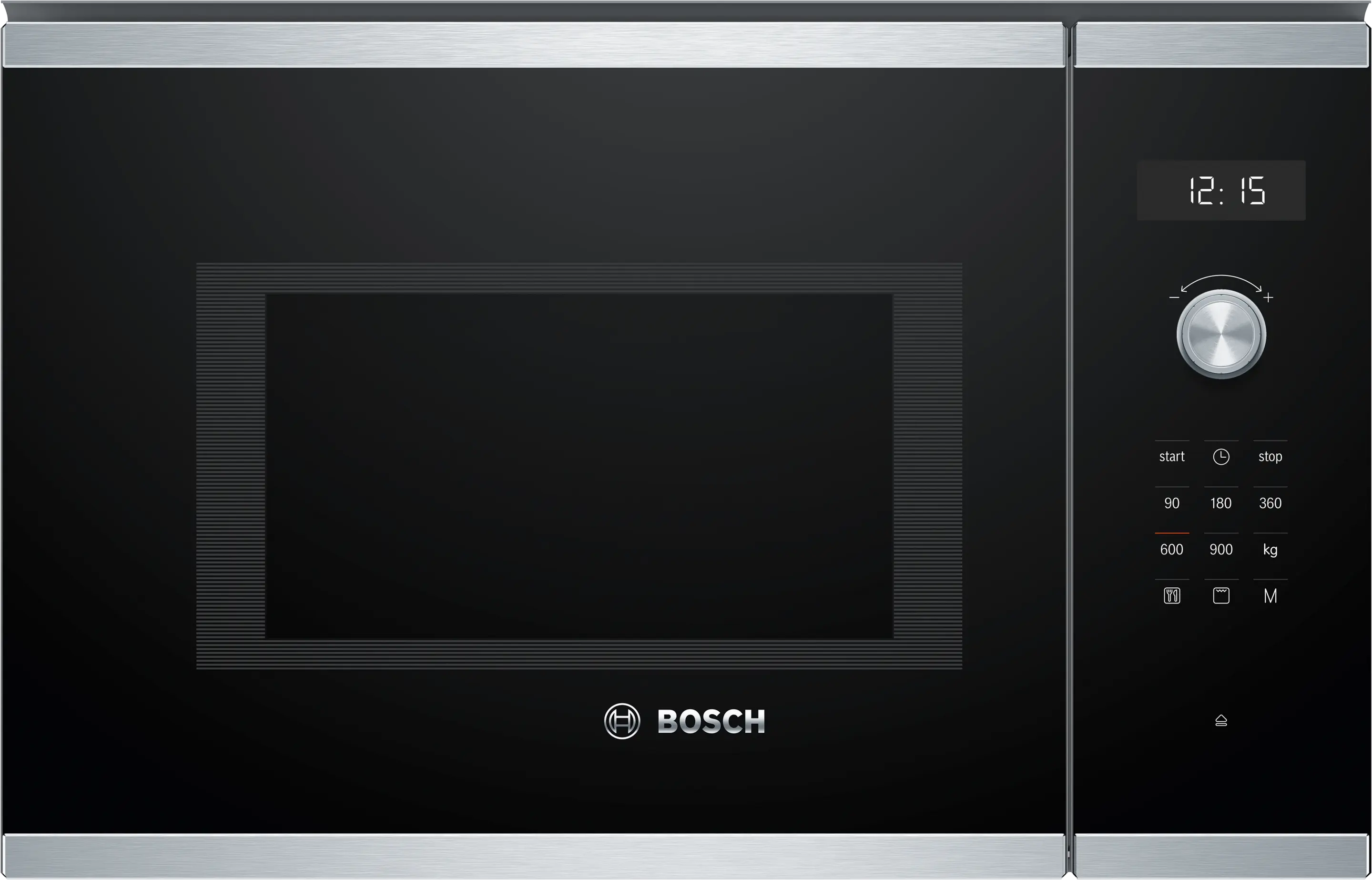 Built-In Microwave with grill 59 x 38 cm Нержавеющая сталь