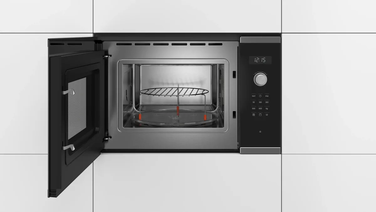 Встраиваемая микроволновая печь Bosch с грилем, 59 x 38 см