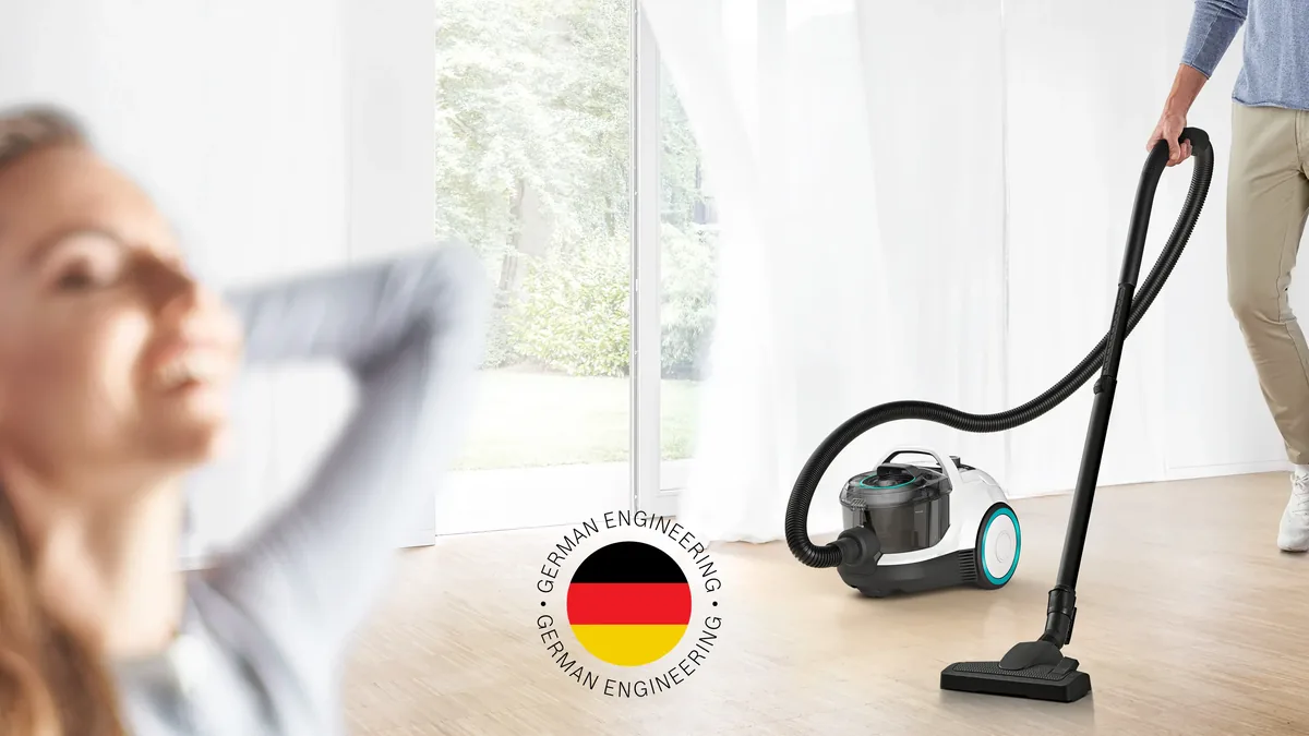Bosch контейнерный пылесос ProHygienic, белый