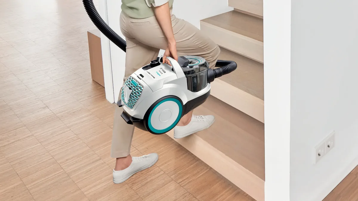 Bosch контейнерный пылесос ProHygienic, белый