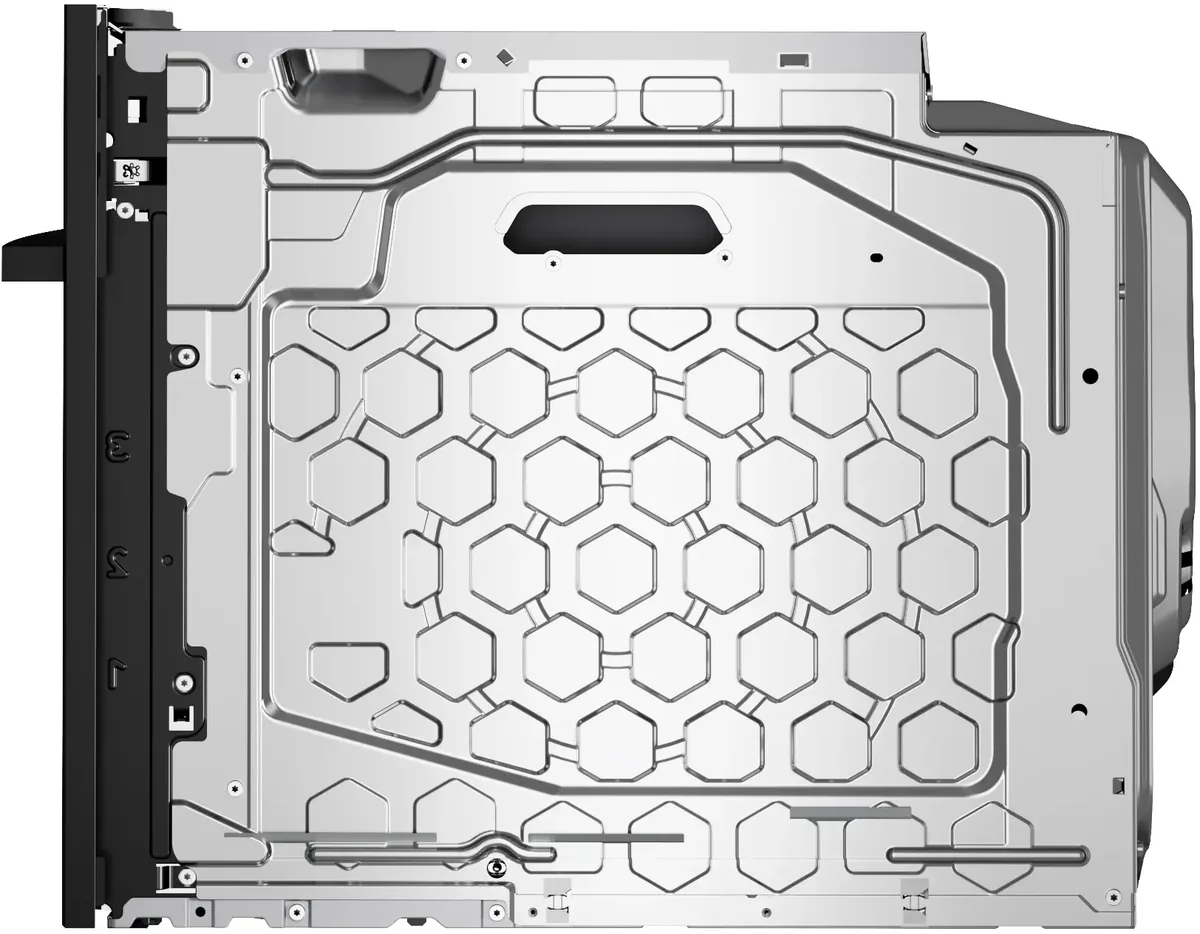 Встраиваемый компактный духовой шкаф с микроволнами Bosch, 60 x 45 см, черный