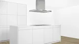 Островная вытяжка Bosch, 90 см, нержавеющая сталь