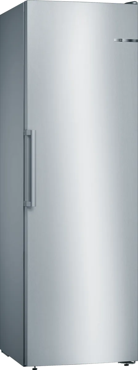 Bosch отдельностоящий морозильник 186 x 60 см, No Frost, под нержавеющую сталь