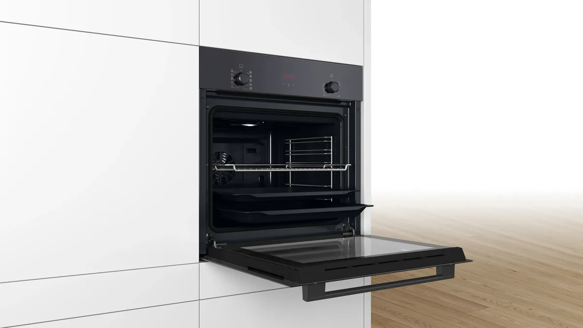 Встраиваемый электрический духовой шкаф Bosch, 60 x 60 см, черный