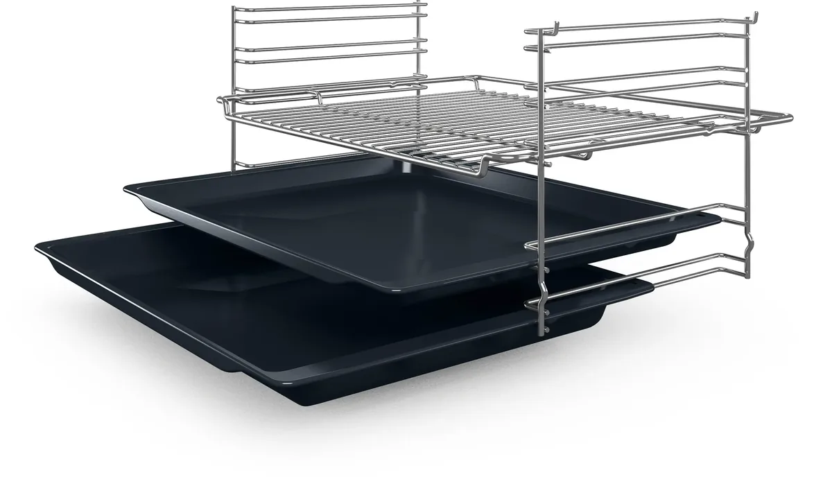 Орнотулуучу электр духовка Bosch, 60 x 60 см, дат баспас болот