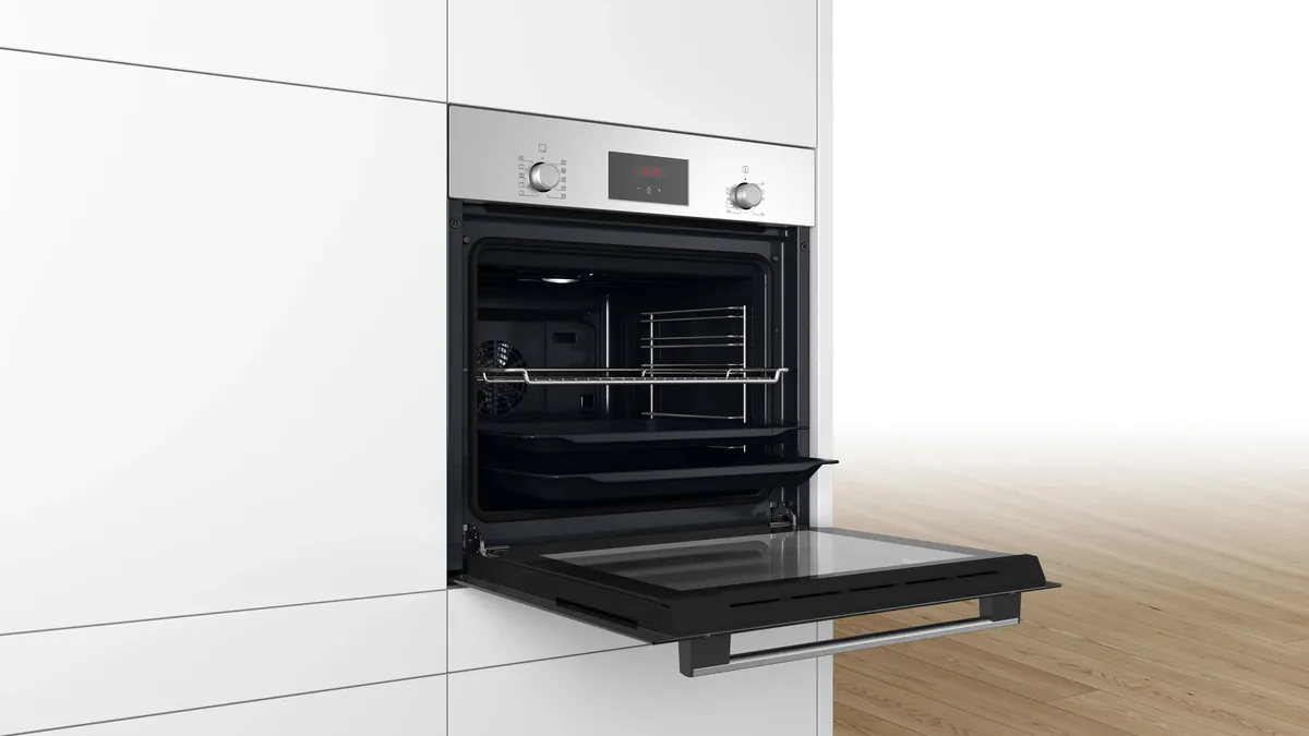Орнотулуучу электр духовка Bosch, 60 x 60 см, дат баспас болот