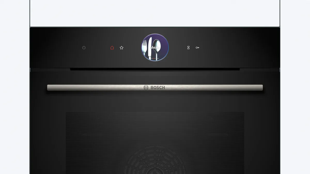 Орнотулуучу электр духовка Bosch, 60 x 60 см, кара