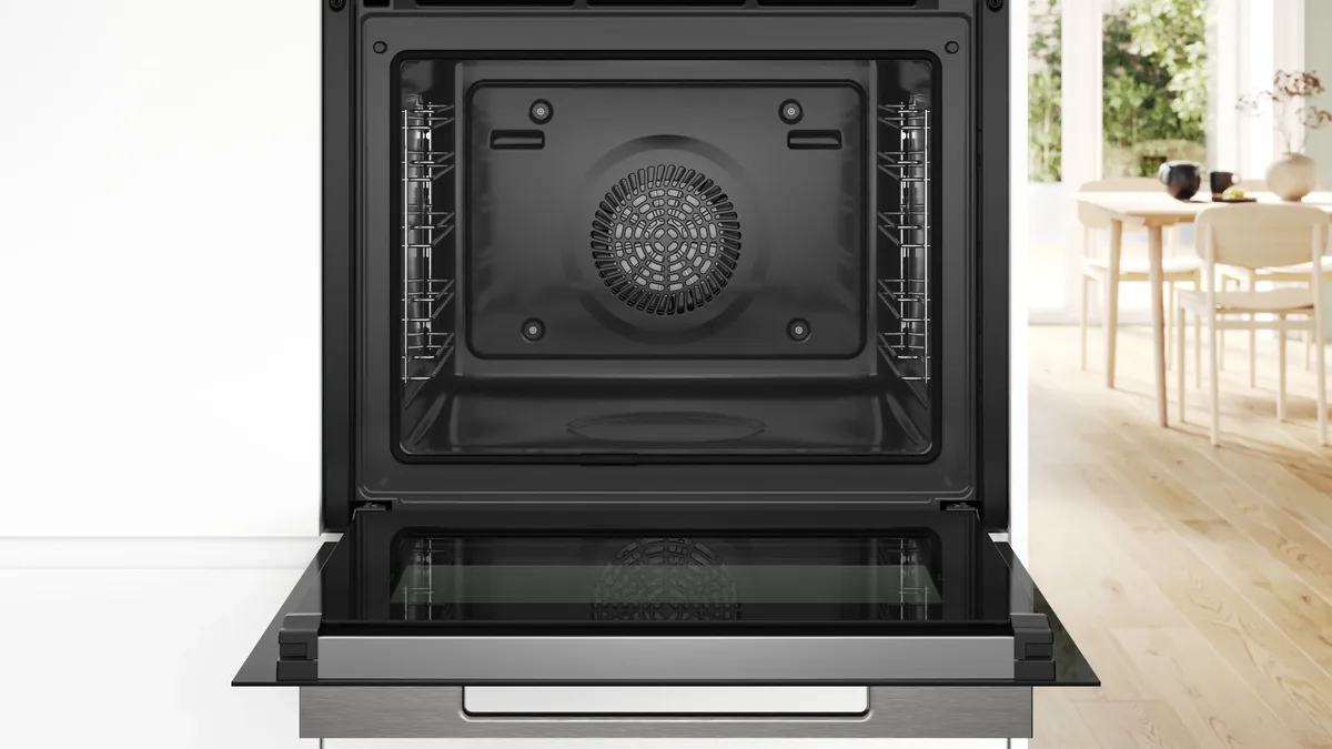 Орнотулуучу электр духовка Bosch, 60 x 60 см, кара