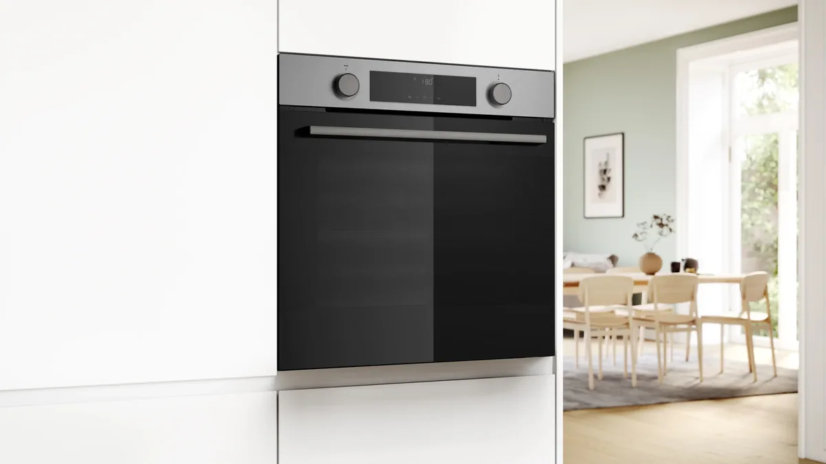 Встраиваемый электрический духовой шкаф Bosch, 60 x 60 см, нержавеющая сталь