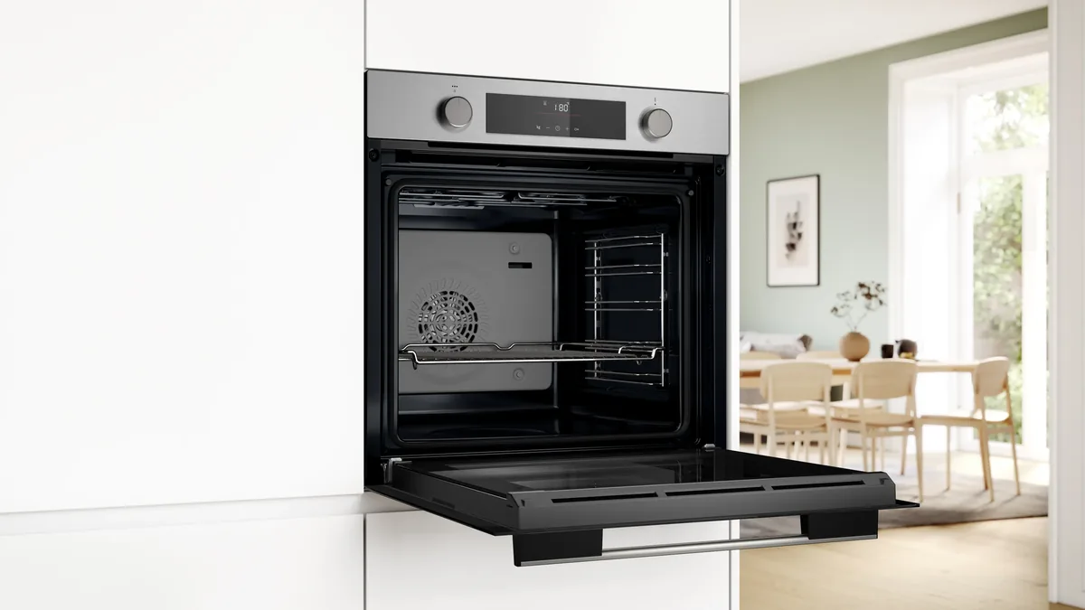 Встраиваемый электрический духовой шкаф Bosch, 60 x 60 см, нержавеющая сталь