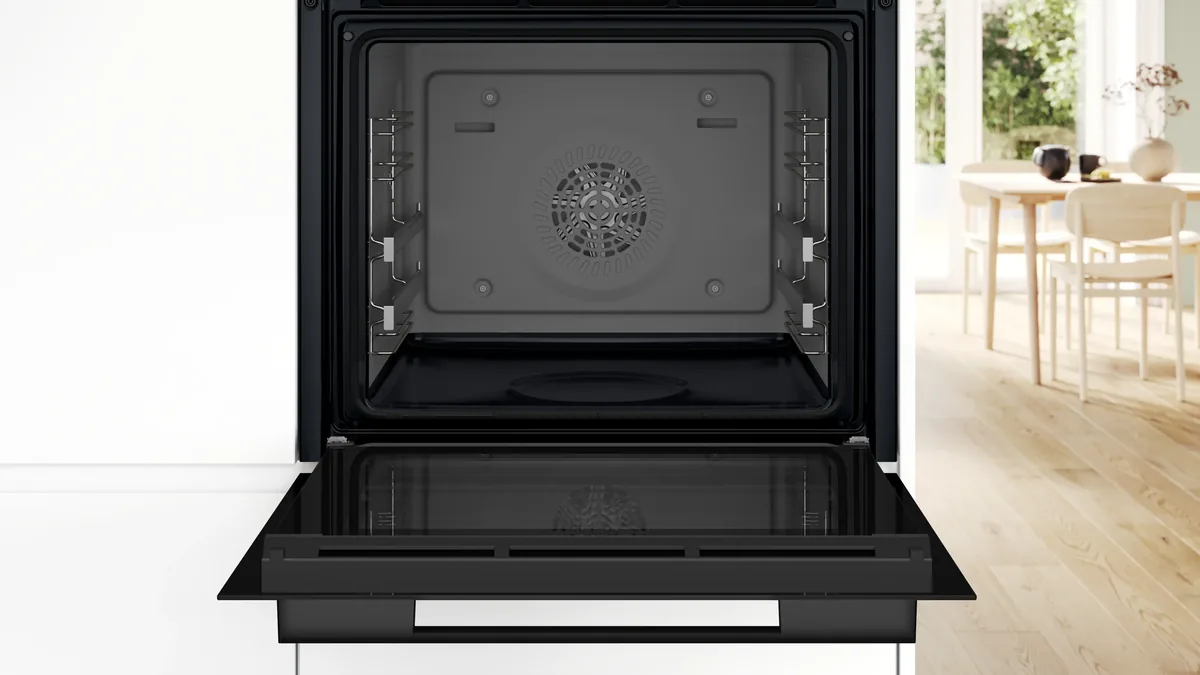 Орнотулуучу электр духовка Bosch, 60 x 60 см, кара