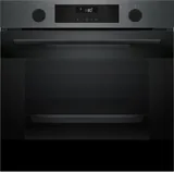 Встраиваемый духовой шкаф-пароварка Bosch, 60 x 60 см, черная нержавеющая сталь