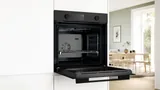 Встраиваемый духовой шкаф-пароварка Bosch, 60 x 60 см, черная нержавеющая сталь