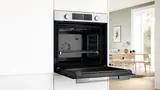 Встраиваемый духовой шкаф-пароварка Bosch, 60 x 60 см, белый