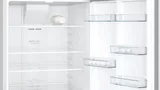 Bosch отдельностоящий холодильник с верхней морозильной камерой 186 x 75 см, под нержавеющую сталь