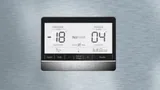 Bosch отдельностоящий холодильник с нижней морозильной камерой 186 x 86 см, нержавеющая сталь