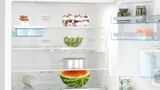 Bosch отдельностоящий холодильник с нижней морозильной камерой 186 x 86 см, белый, Total No Frost
