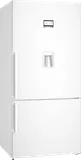 Bosch отдельностоящий холодильник с нижней морозильной камерой 186 x 86 см, белый, Total No Frost