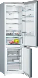Bosch отдельностоящий холодильник с нижней морозильной камерой 203 x 60 см, черный, Total No Frost