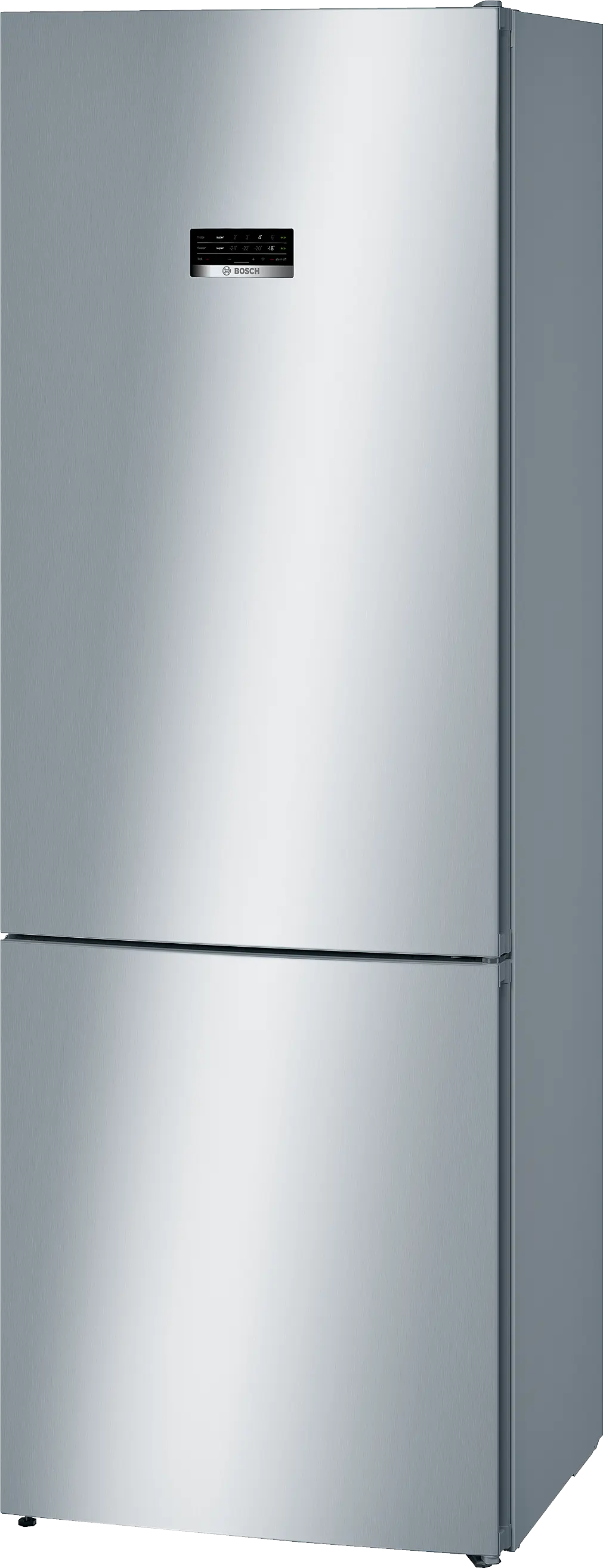 Отдельностоящий холодильник с нижней морозильной камерой 203 x 70 cm Под нержавеющую сталь