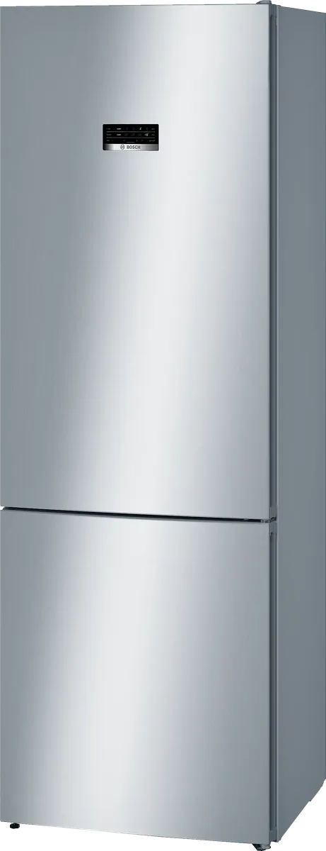 Bosch отдельностоящий холодильник с нижней морозильной камерой 203 x 70 см, под нержавеющую сталь