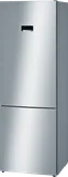 Bosch отдельностоящий холодильник с нижней морозильной камерой 203 x 70 см, под нержавеющую сталь