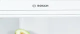 Bosch отдельностоящий холодильник с нижней морозильной камерой 203 x 70 см, белый, Total No Frost