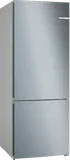 Bosch отдельностоящий холодильник с нижней морозильной камерой 186 x 70 см, под нержавеющую сталь