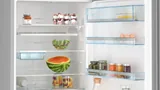 Bosch отдельностоящий холодильник с нижней морозильной камерой 193 x 70 см, черный, Total No Frost