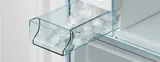 Bosch отдельностоящий холодильник с нижней морозильной камерой 186 x 86 см, нержавеющая сталь