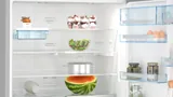 Bosch отдельностоящий холодильник с нижней морозильной камерой 186 x 86 см, нержавеющая сталь