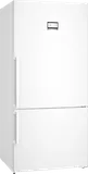 Bosch отдельностоящий холодильник с нижней морозильной камерой 186 x 86 см, белый, Total No Frost